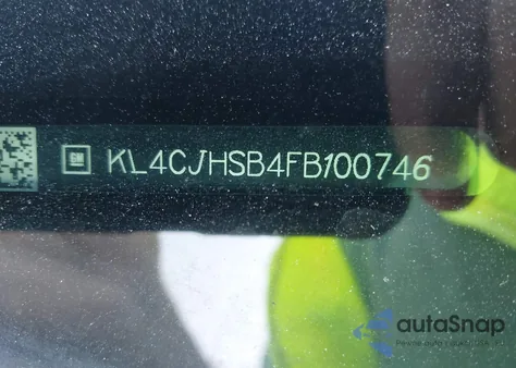 2015 Buick Encore Premium from USA, damaged, VIN KL4CJHSB4FB100746